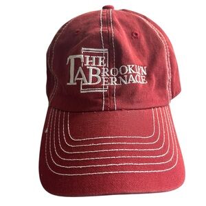The Brooklyn‎ Tabernacle Hat Red Adjustable Baseball Cap Embroidered